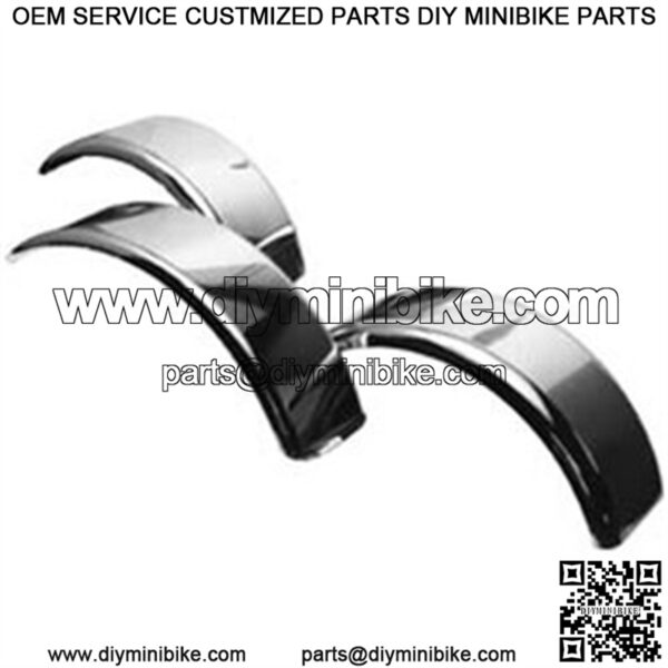 4.75" Height, 18.5" Length Unplated Fender