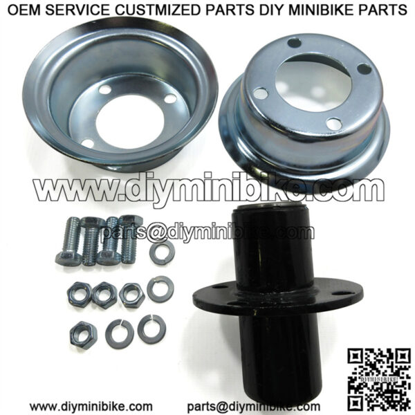 4" Front Demountable Wheel Assembly