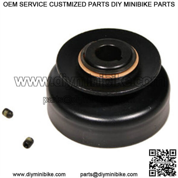 3" OD Heavy Duty Centrifugal Pulley Clutch. 3/4" bore.