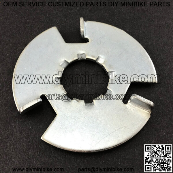 SS Clutch Backing Plate - 3/4"