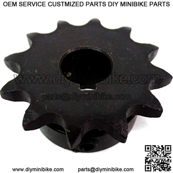 12 Tooth 40 41 420 Chain 5/8 Bore Jackshaft Sprocket