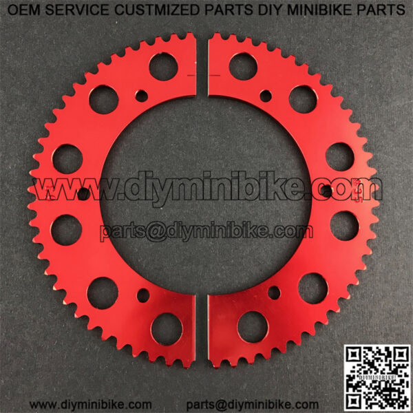 Pit Parts Split Sprocket - 58 Tooth - 35 Chain