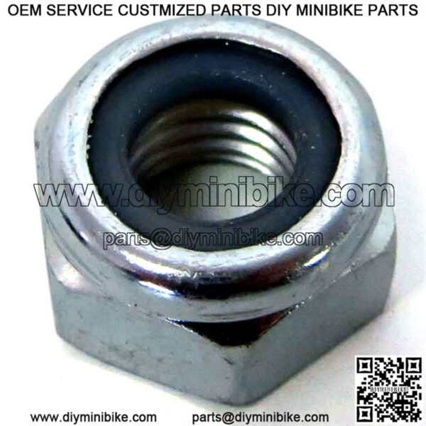 10MM Steel Nylon Insert Hex Locknut