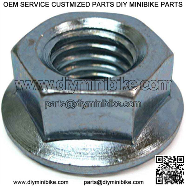 5/8 - 11 Steel Serrated-Flange Hex Locknut