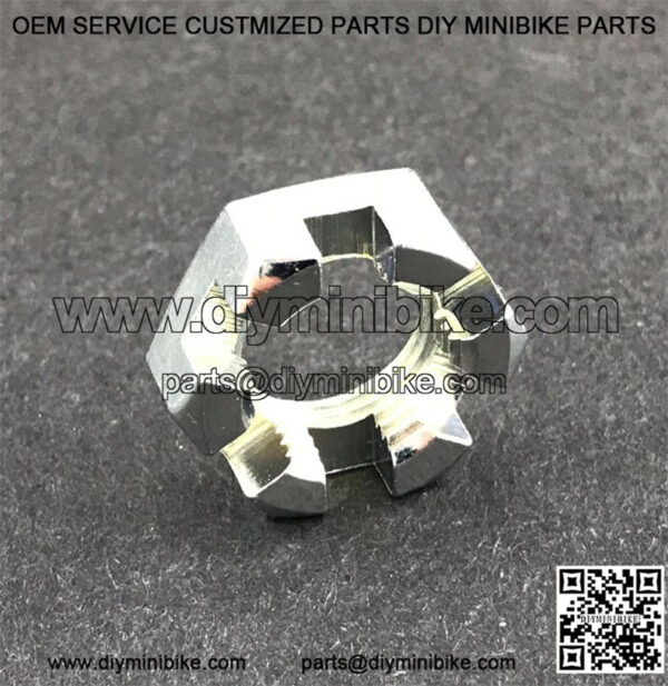 5/8 - 18 Slotted Spindle Nut