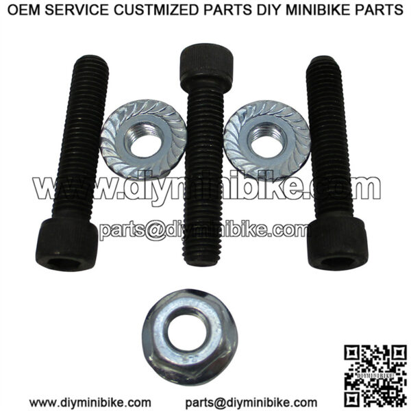 Front Hub Bolt & Nut Kit