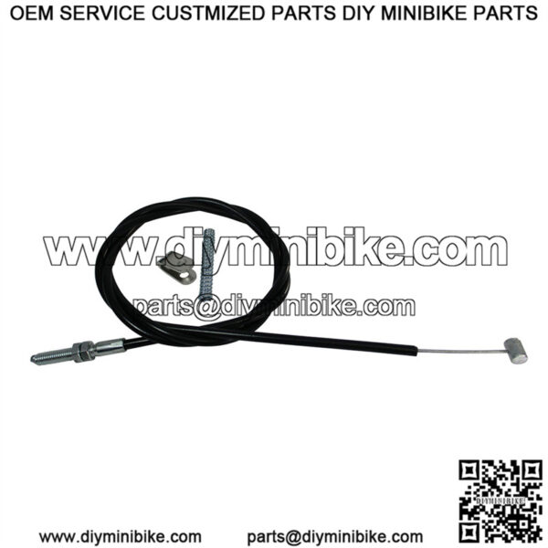 56" Mini Bike Disc Brake Cable w/ Hardware