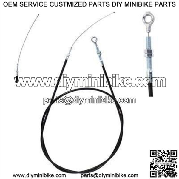 71" Throttle Cable with Eyelet - Manco