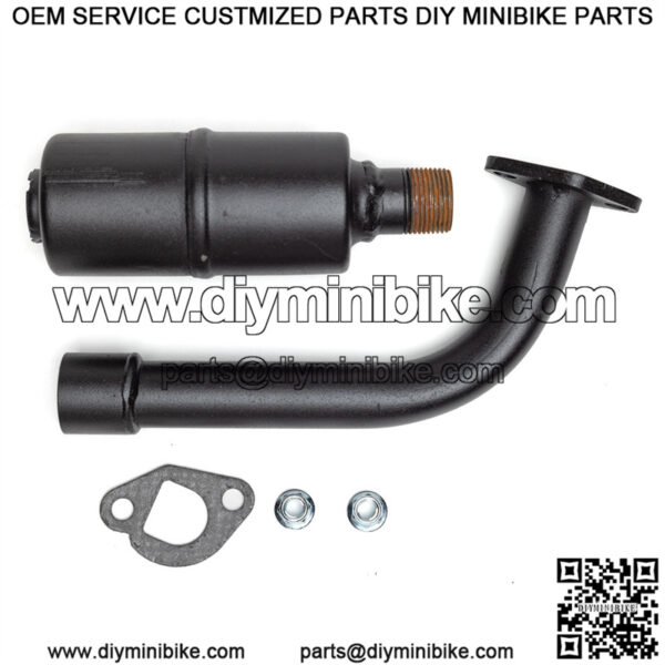 Header Pipe & Muffler, Economy Coleman 200