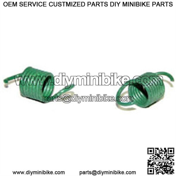 Green springs for 350 Series Clutch. 1300/1500 engagement. Set of 2.