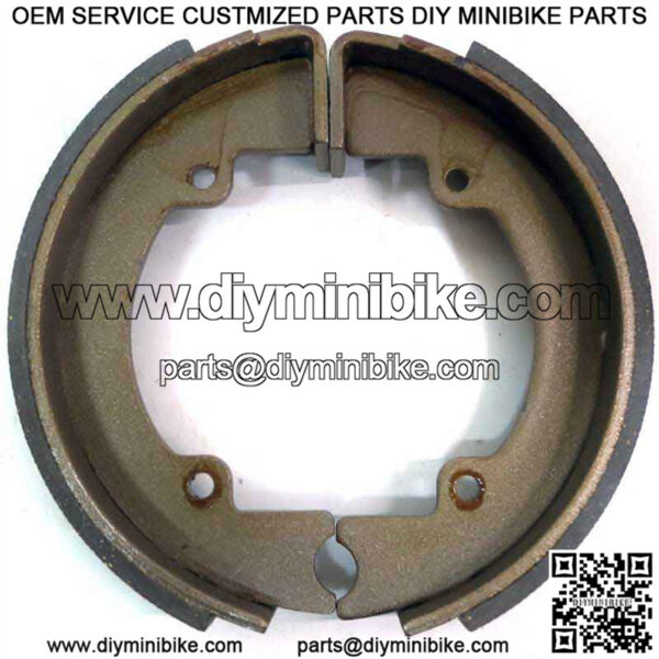 Lined Brake Shoes for 4-1/2" Brake Assembly (Pair)