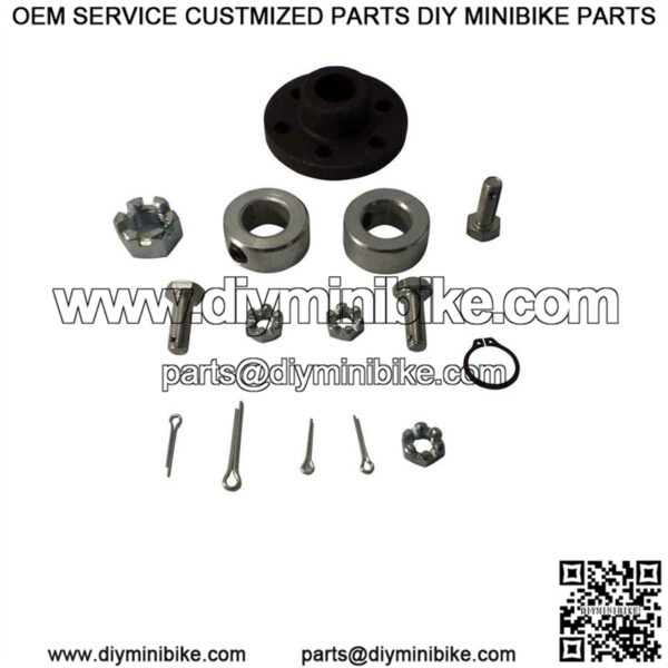 Steering Shaft Hardware Kit, Less Shaft, without Pitman Arms