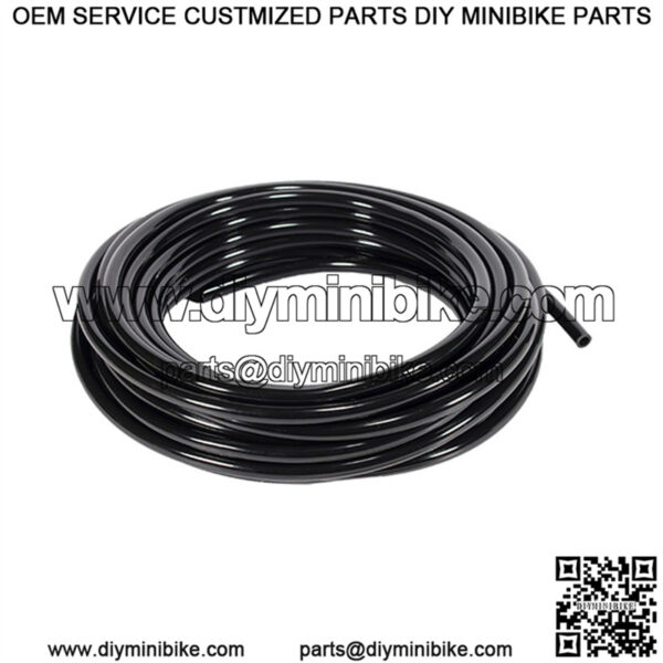 1/4" Black PVC Fuel Line (50ft)