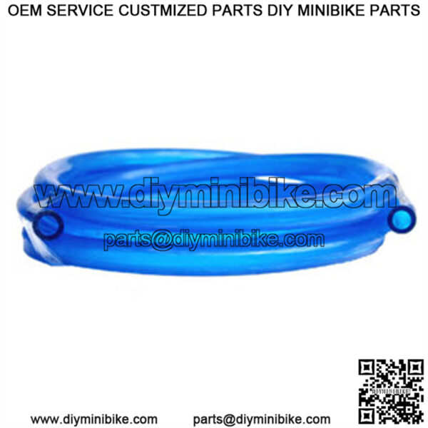 Premium Blue Fuel Line; 1/4" ID. 5' length