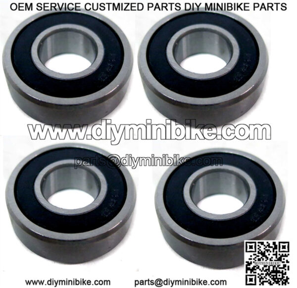 (4) Mini Bike & Go Kart Wheel Bearings