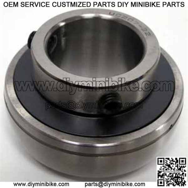 1-1/2" Free Spinning Axle Bearing, Integral Locking Collar