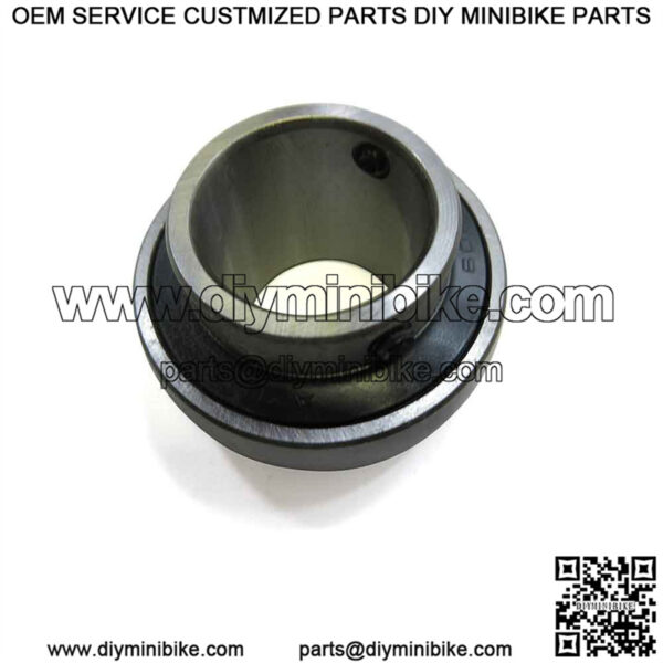 1-1/4" Free Spinning Axle Bearing, Integral Locking Collar