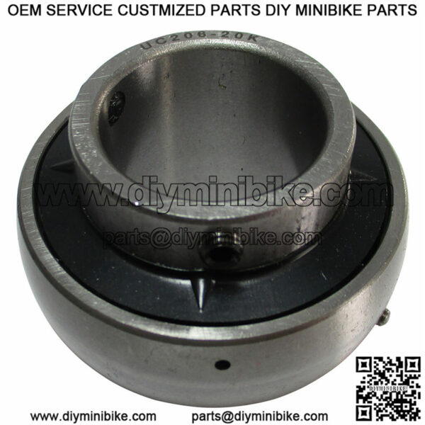 1-1/4" Standard Axle Bearing, Integral Locking Collar