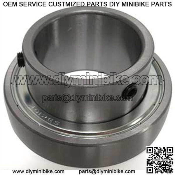 50mm Free Spinning Axle Bearing, Integral Locking Collar