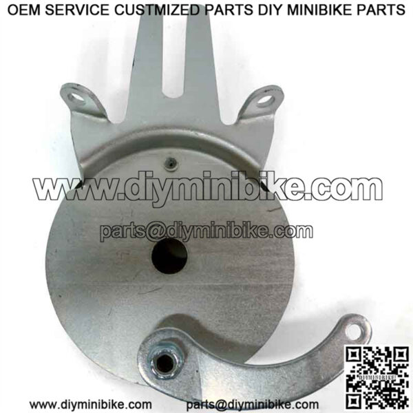 4-1/2" Brake Assembly w/ Steel Anchor Backing Plate, 5/8" Bore