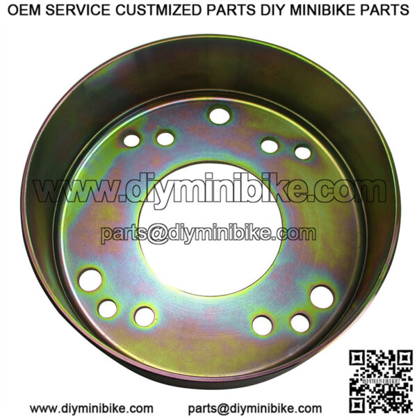 4-1/2" Brake Drum, No Flange, Machined ID