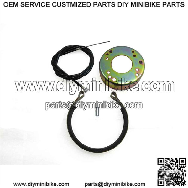 4-1/2" Drum Brake Band Kit w/ 65" Cable