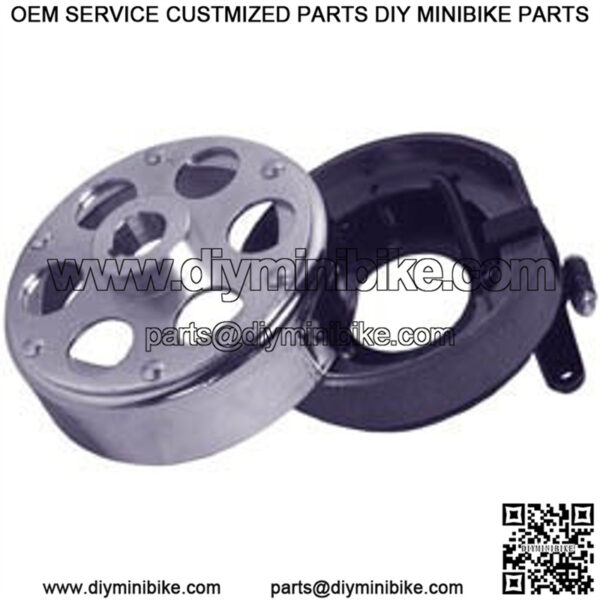 6" Internal Drum Brake Assembly