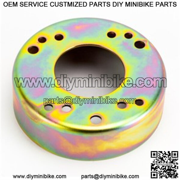 4-1/2" Brake Drum, No Flange - Machined OD