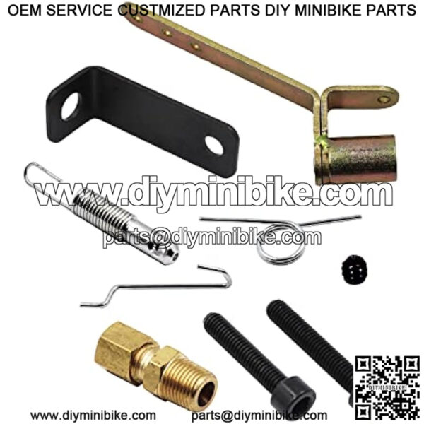 Throttle Linkage Carb Kit Nonhemi Predator Hon-da GX160 GX200 Predator 196cc 212cc Go Kart Clone Mini Bike - Image 4