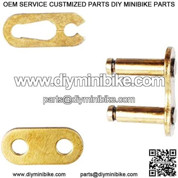 420 Chain Master Link for Coleman Mini Bike Chain (420 Master Link) - Image 5