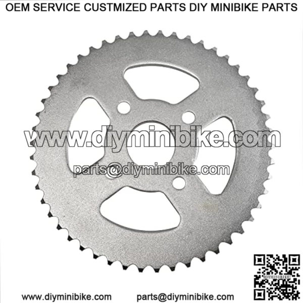 Rear Sprocket 420 50T 40mm Center Hole for BT200X, CT200U and CT200U-EX Mini Bikes