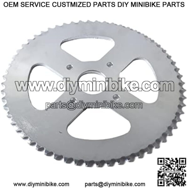 #40/41/420 Chain 60T Rear Sprocket for Go Karts and Mini Bikes