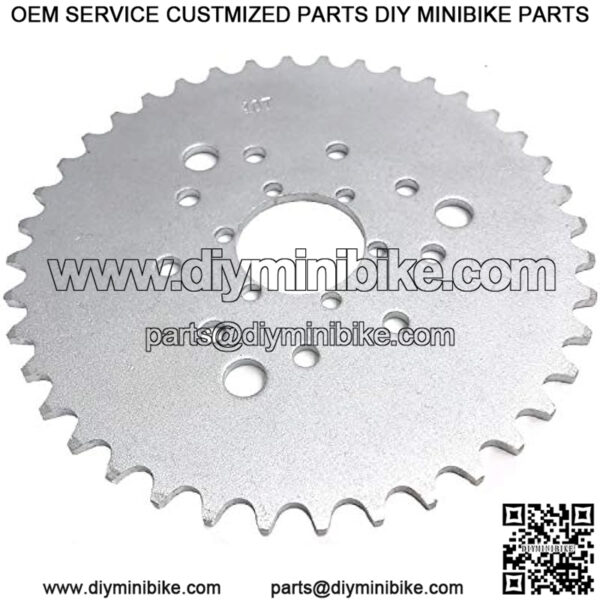 Multifunctional High performance 40 Teeth Sprocket for 415/415h chain - Gas Engine Motor Motorized Bicycle