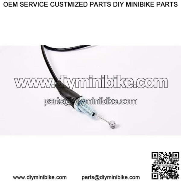 70.8"Mini Bike Throttle Cable for 212cc 196cc Coleman CT200U BT200X CT200U-EX Baja Warrior MB200 Massimo 97cc 100cc Doodle Bug DB30 Monster Mega Moto MM-B80 B105 Motovox Mini Bike (51.2 Inches 2PCS) - Image 5