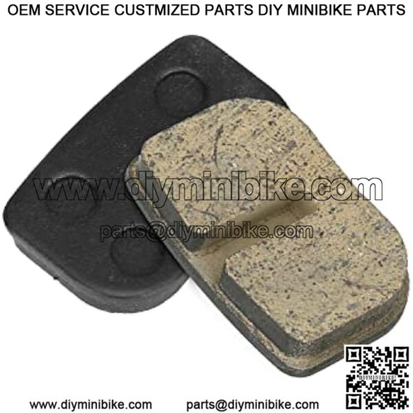 Mini Bike Brake Pads Disc Brake Pads for 79cc 97cc 100cc Coleman CT100U CC100X Baja Doodle Bug DB30 Motovox MBX10 Monster Moto MMB80 MMB105 49cc SYX Moto Mototec Pocket Dirt Bike ATV Parts - Image 3