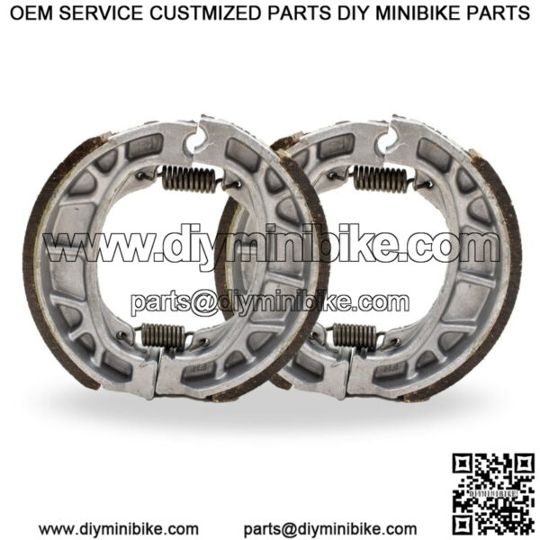 2 PK BRAKE DRUM SHOE FOR COLEMAN CT200U TRAIL CT200U-EX CT200U-EXR MINI BIKE