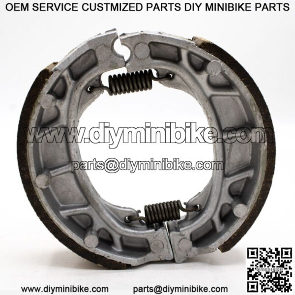 2 PK BRAKE DRUM SHOE FOR COLEMAN CT200U TRAIL CT200U-EX CT200U-EXR MINI BIKE - Image 3