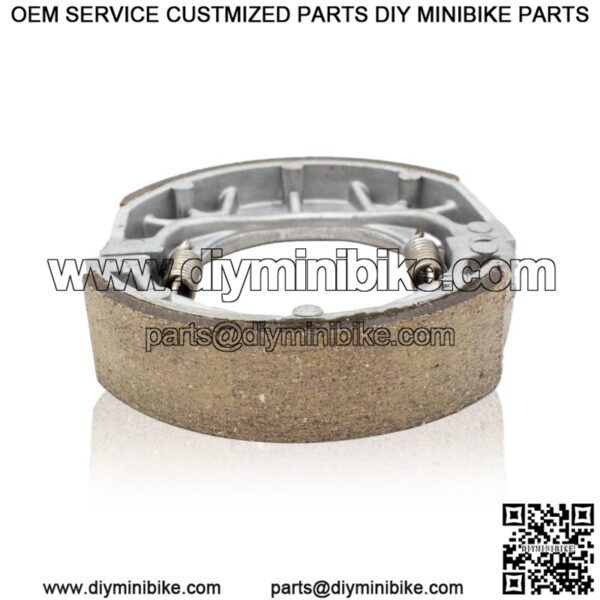 2 PK BRAKE DRUM SHOE FOR COLEMAN CT200U TRAIL CT200U-EX CT200U-EXR MINI BIKE - Image 4