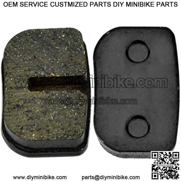 Rear Disc Brake Caliper Pads for 79cc 97cc 100cc 105cc 2.8hp Baja Doodle Bug DB30 Coleman CT100U CC100X Motovox MBX10 MBX11 Monster Mega Moto MM-B80 MM-B105 TrailMaster MB Strom Mini Bike Parts - Image 4