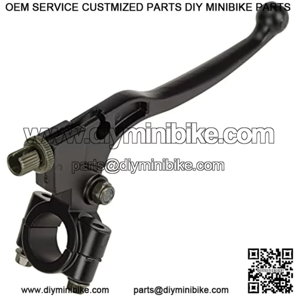 Left Brake Clutch handle Lever perch for 196cc 6.5HP Massimo MB200 Baja Heat Warrior MB165 MB200 Hensim TrailMaster Doodle Bug Blitz Dirt Bug 97cc DB30 Motovox MBX10 MBX11 Mini Bike Motorsports - Image 4