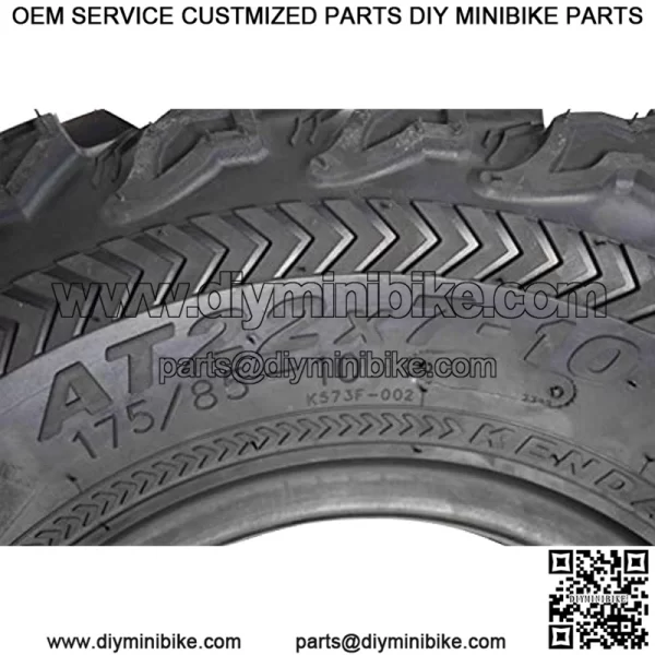 Claw EX 22x7-10 Front ATV 6 PLY Tires Bearclaw 22x7x10 - 2 Pack - Image 2