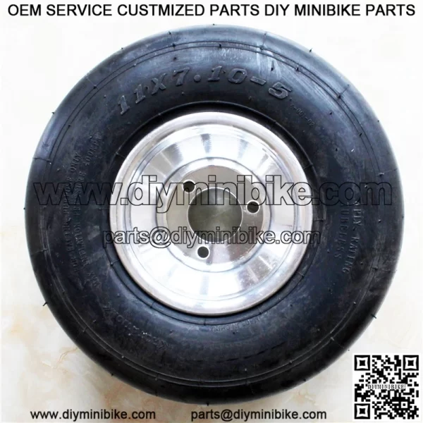 Rental Go Kart Parts Karting tyre 11*7.10-5 high quality - Image 2