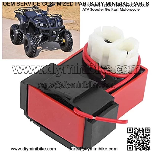 Igniter 6 Pins DC Igniter CDI Box Fit for GY6 125cc 150cc 200cc 250cc ATV Quads Moped Scooter Motorcycle - Image 2