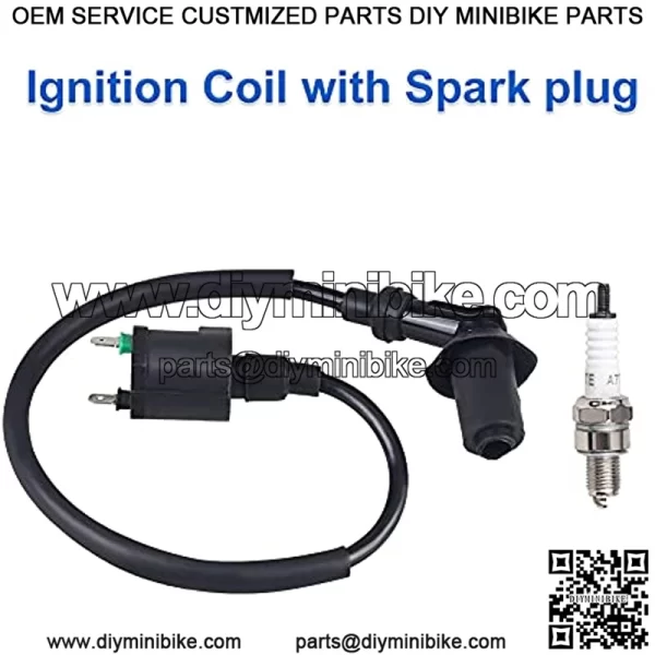 Ignition Coil CDI Box Kit for GY6 150cc Compatible with Roketa Tomberlin Crossfire 150R Fox Carbide Dazon Raider 150CC Go Kart Scooter - Image 4