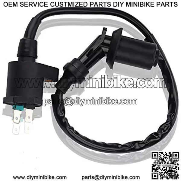 GY6 Ignition Coil and High Performance Racing 6 Pin CDI for GY6 50cc 110cc 125cc 150cc Moped Scooter ATV Go Kart Quad Pit Bikes Dirt Bikes - Image 3