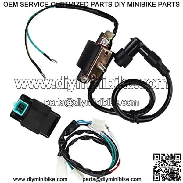 5-pin CDI Box Module, DC CDI Box 5Pin Ignition Coil Replacement for Chinese 50cc 70cc 90cc 110cc 125cc ATVs Dirt Bikes Go Karts - Image 3