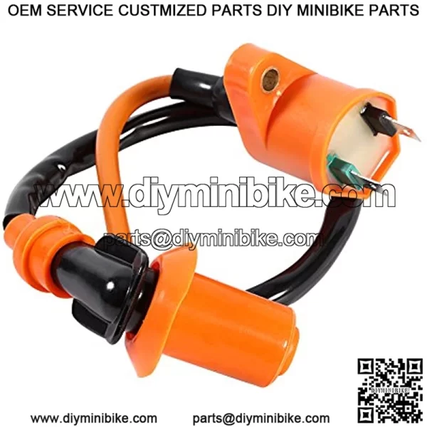 CDI Ignition Coil, Racing CDI Ignition Coil Spark Plug Replace For GY6 50CC 125CC 150CC ATV Scooter - Image 3