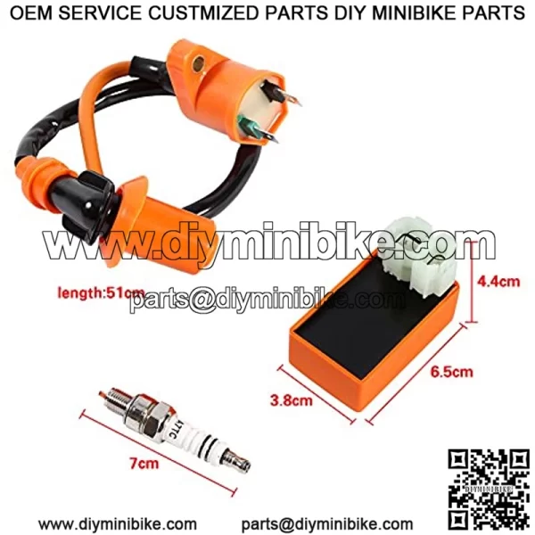 New Racing Performance CDI Ignition Coil Yerf Dog Dc Cdi Box for GY6 50 125 150CC 180CC ATV Scooter - Image 2