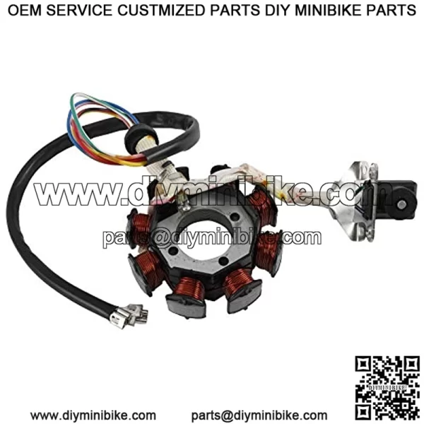 Wiring Harness Kit Complete Electrics Stator Coil CDI Wire Loom Set for 4-Stroke ATV QUAD 150cc-300cc - Image 3