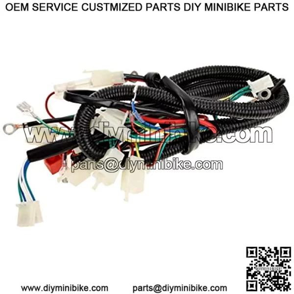 Complete Electrics Stator Coil CDI Wiring Harness Rectifier Solenoid Relay for 50cc 70cc 110cc 125cc Kazuma Taotao Kangdi 4 Wheeler Chinese ATV Quad - Image 4